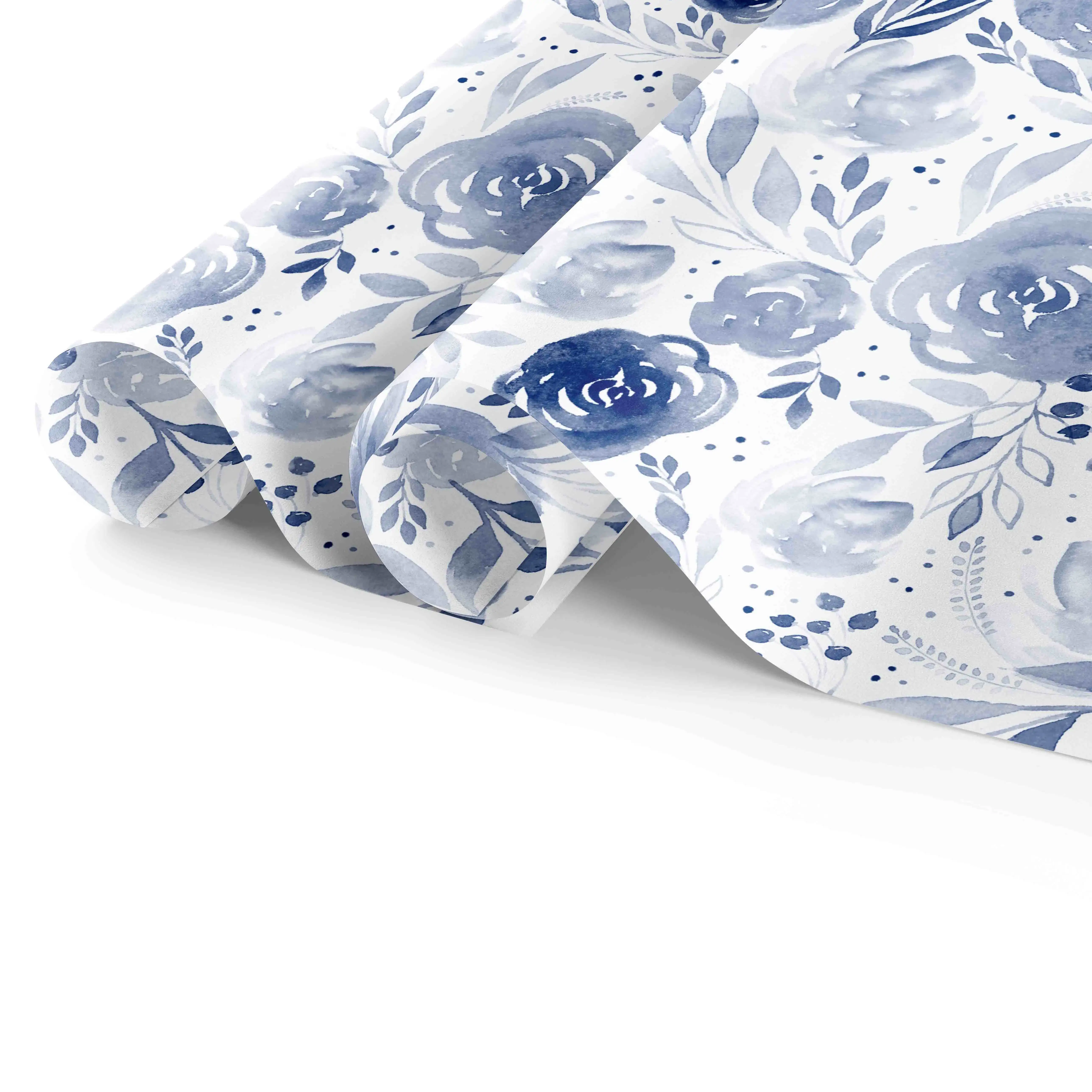Custom Self Adhesive Floral Design PVC Vinyl Texture Flower Wallpaper for Living Room