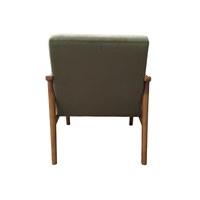Nouveau 2025 Simple moderne minimaliste velours confort loisirs tissu en bois salon inclinable aile arrière salon chambre salle à manger