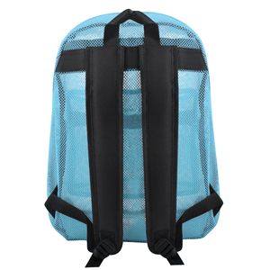 Mochila de malla ventilada al por mayor para natación y gimnasio, mochila universitaria de malla transparente - Product Image 5