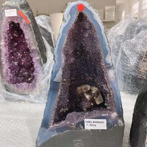 Healing <strong>Crystals</strong> Reiki <strong>Crystal</strong> Big Size Amethyst <strong>Crystal</strong> <strong>Geode</strong> <strong>Cluster</strong> for Home Decoration - Product Image 4