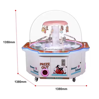 Machine de rédemption de billets à monnayeur pour centres de divertissement familial et salles d'arcade