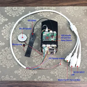 Videolink wifi không dây 4k 8MP 20fps 1080p 60fps 360x Zoom RTMP <span class=keywords><strong>IP</strong></span> <span class=keywords><strong>Camera</strong></span> Hội Đồng Quản trị tự động Iris HIK ivm4200 <span class=keywords><strong>P2P</strong></span> imx415 SD khe cắm thẻ nhớ - Product Image 3