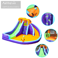 Maison gonflable personnalisée avec toboggan combiné montée pour enfants toboggan gonflable fête utilisation à domicile château sautant
