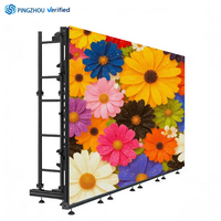 Gabinetes de Alquiler de Pantallas LED de 500*500 para Interiores y Exteriores, Paneles de Pared para Conciertos, Pantallas de Video para Escenarios, Paneles de Pared LED de Ultra Alta Definición