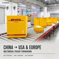 Service rapide DDP Fret maritime Camion Multimodal Expédition porte-à-porte de Chine vers les États-Unis Los Angeles New York Dédouanement