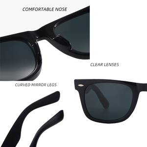 Nouvelles Lunettes de Soleil de Luxe Shoneray Classic Ray 2026, Monture PC Carrée, Protection UV380, Légères, Durables, Tendance, Unisexe - Product Image 4