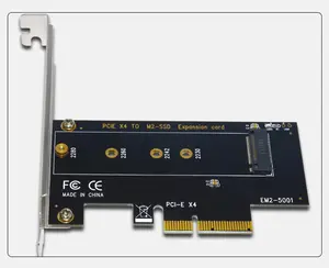 PCIe4x Om Ngff Uitbreidingskaart M.2 Nvme Ssd Ngff Naar Pcie X4 M Sleutel Ssd Adapter