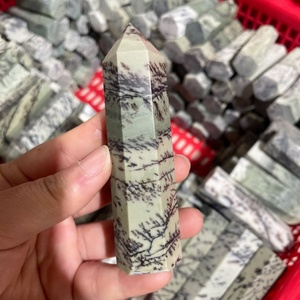 Venta al por Mayor de Varitas de <span class=keywords><strong>Jade</strong></span> Dendrítico Natural, Torre de Cuarzo Cristalino para Decoración - Product Image 2