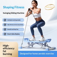 Appareil de ski pliable d'intérieur en acier avec écran LCD, entraîneur de glisse, pour le renforcement du plancher pelvien, entraînement cardio à domicile, marque OEM RONGNENG