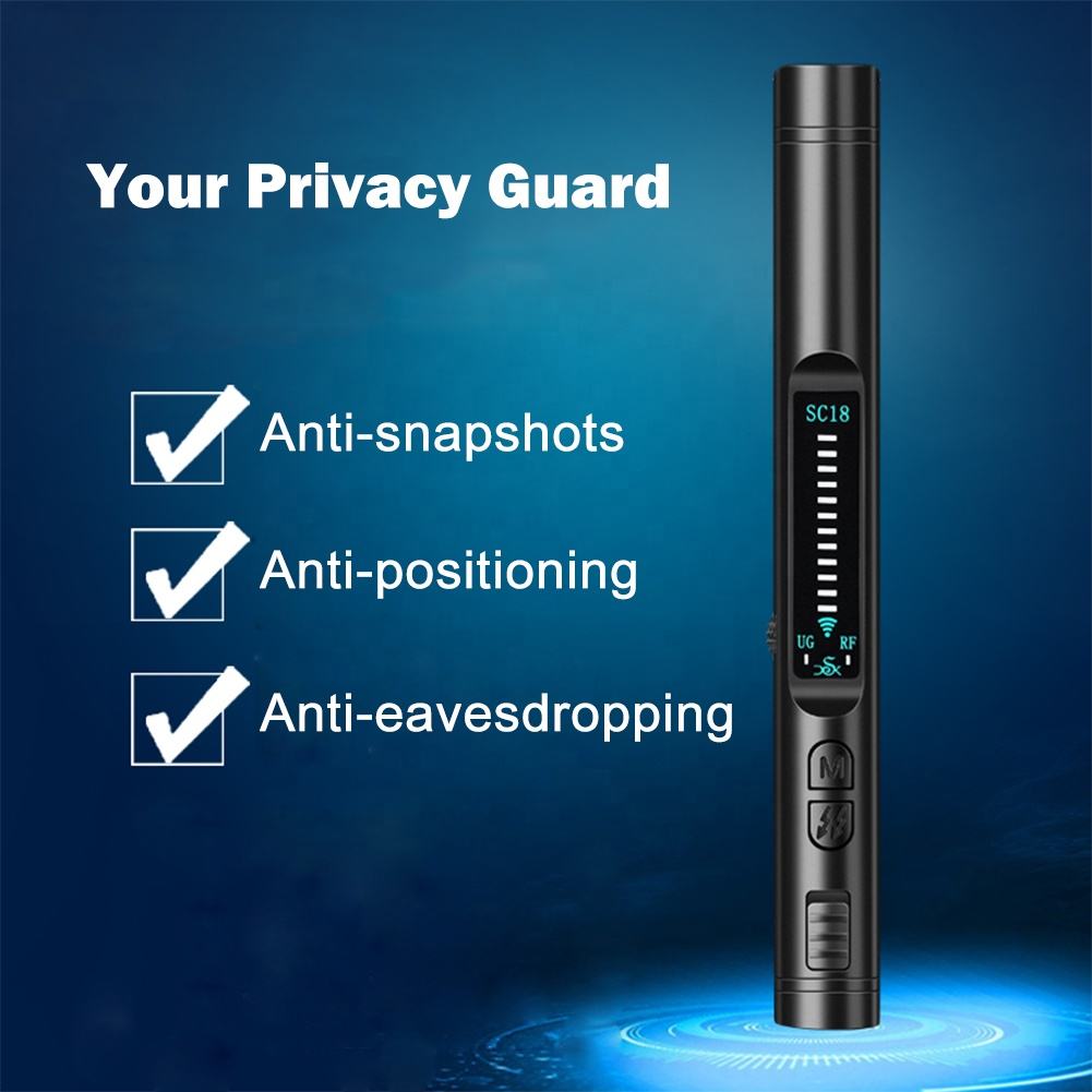 Rilevatore Telecamere Nascoste E Microspie - Portatile, Con Ricarica USB-C, Per Viaggi E Casa - Foto 9