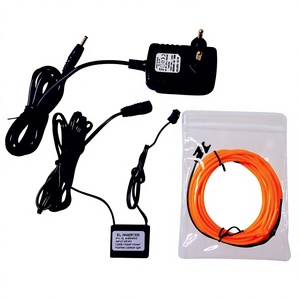 <span class=keywords><strong>Fil</strong></span> EL avec driver AC110V/240V. Contrôle Constant/Flash/Sonore. Multicolore. Pliage et découpe sur mesure. Néon <span class=keywords><strong>Lumineux</strong></span> - Product Image 1