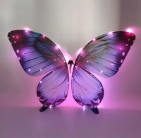 Drone papillon volant bionique de qualité commerciale avec lumières LED et télécommande pour mariages, banquets et événements