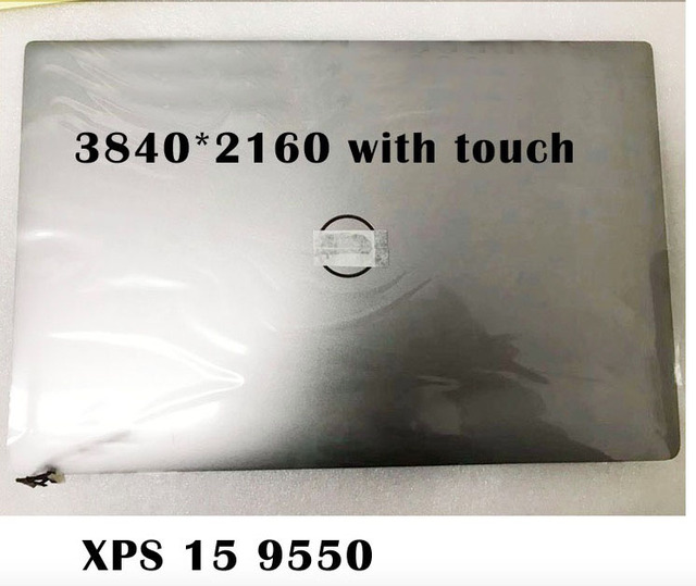 LED Display LCD Complete Assembly For Dell XPS 15 9550 9560 3840*2160 4K 15.6" Touch Screen