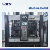 Machine d'injection de semelles en caoutchouc LARY, moteur haute puissance, cycle rapide, capacité de fabrication de semelles creuses, pour talons habillés et chaussures décontractées pour enfants 2