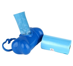 Sacs à déjections canines avec distributeur, sacs à excréments pour animaux de compagnie, sacs de nettoyage portables pour l'extérieur, vente en gros - Product Image 4