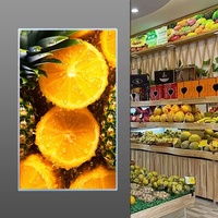 Chine fournisseur 75*120CM 38.4W panneau Led Portable pour panneau publicitaire avec boîtes à lumière affichage Restaurant Led affichage boîte à lumière