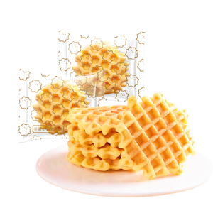Mangehuafu bán buôn pasty Wafers 340g hương vị ban đầu bữa ăn sáng thay thế Bánh Mì Buổi chiều trà đồ ăn nhẹ Bánh quế độc lập - Product Image 2