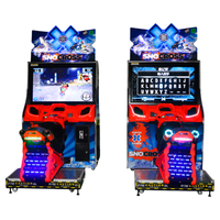 Machine de jeu d'arcade vidéo à pièces Machine de jeu de course de moto Simulateur de conduite