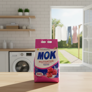 Detergente en Polvo para Lavandería Ecológico de Alta Eficiencia, Precio de Fábrica MOK OEM, Venta al Por Mayor, Aroma Personalizado, Frescura Duradera - Product Image 3