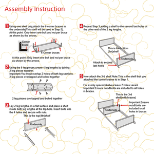 4 <span class=keywords><strong>Tier</strong></span> Kệ thép mạ kẽm đơn vị tùy chỉnh OEM kim loại kệ cho nhà để xe vườn nhà sử dụng công cụ đồ lặt vặt kệ lưu trữ - Product Image 4