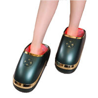 Chaussures de massage électroniques pour les pieds, trois modes, réflexologie, acupression, activation du flux sanguin, pantoufles de massage santé