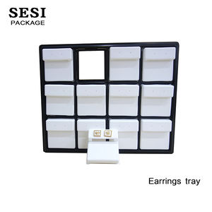 卸売取り外し可能なジュエリートレイインサートプラスチックフィンガーリングスタッドイヤリングジェムストーンディスプレイトレイジュエリープラスチックトレイ - Product Image 5