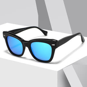 Lunettes de soleil surdimensionnées pour femmes Conchen, monture en acétate noir, verres TAC, protection UV400, tendance pour le soleil, les voyages et la conduite - Product Image 5