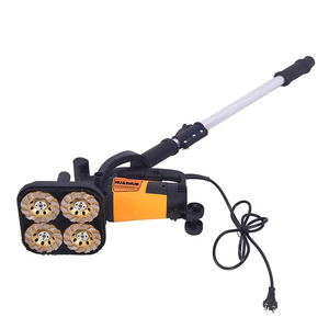 220v 105mm meilleure roue à main électrique poudre <span class=keywords><strong>béton</strong></span> <span class=keywords><strong>ponceuse</strong></span> ajuster vitesse rabot lame meuleuse Machine pour mur - Product Image 1