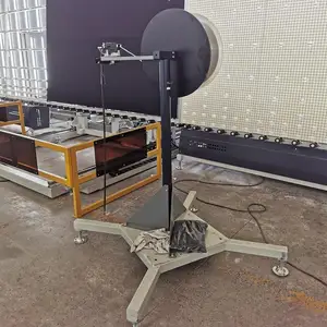 IGU Line Super espaceur manuel Table coulissante verre isolé Argon gaz gonflage scellage Robot machines de traitement