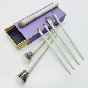 Ensemble de pinceaux de maquillage professionnel 1 pièce, poils synthétiques doux à 0 degré, pinceaux portables pour poudre et highlighter, kit d'outils de beauté - Product Image 3