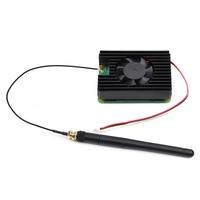 Raspberry Pi CM5 Cooler Tout-en-un 3007 Dissipateur thermique en alliage d'aluminium avec radiateur de ventilateur de refroidissement pour RPi Raspberry Pi Compute Module 5