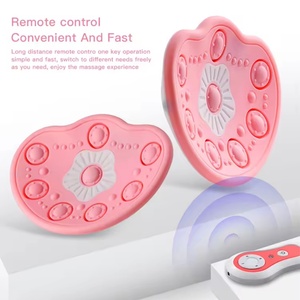 Masseur de poitrine électrique USB vibrant et chauffant pour usage domestique, soin personnel, avec EMS, pour femmes - Product Image 1