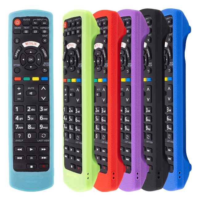 High Quality Silicone Waterproof Multiple Color Options Anti-Drop Protective TV Remote Control Covers