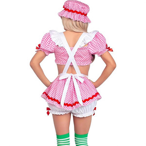 <span class=keywords><strong>Costume</strong></span> da Halloween per Donna: Abito da Cameriera Modellante <span class=keywords><strong>in</strong></span> Poliestere Ispirato al Personaggio TV Echo Beer Girl - Product Image 3