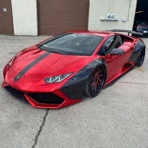 Mirror Chrome Red Car Wrapping Film PET Material Anti Scratch UV Proof Color Changing Air Bubble Free Flag - Product Image 1