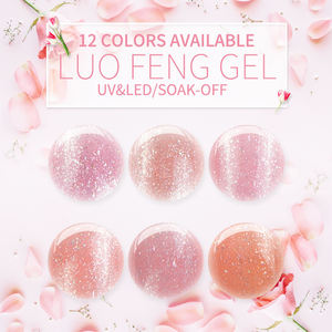 เจลสีทาเล็บ VIP Hema ฟรีค่าส่ง คุณภาพเยี่ยม กลิตเตอร์แบบสี่เหลี่ยม โปร่งแสง สีนู้ด ราคาถูก 12 สี จากโรงงาน <span class=keywords><strong>CANNI</strong></span> - Product Image 1