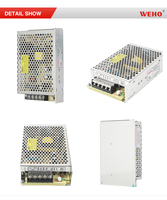 Alimentation à découpage S-75-12 AC/DC 75W 12V 6A CE ROHS 90~132VAC/180~264VAC par interrupteur 254~370VDC