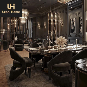 Nuovo Arrivo di Design Set Tavolo e Sedie <span class=keywords><strong>da</strong></span> Ristorante Set per <span class=keywords><strong>Sala</strong></span> <span class=keywords><strong>da</strong></span> <span class=keywords><strong>Pranzo</strong></span> Tavolo con 12 Sedie Arredamento Sedia <span class=keywords><strong>da</strong></span> <span class=keywords><strong>Pranzo</strong></span> di Lusso - Product Image 5