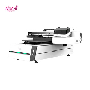 เครื่องพิมพ์ Flatbed UV A1ยี่ห้อ <span class=keywords><strong>Nocai</strong></span> ขนาด600*900มม. หัว I1600U1ขนาด3ชิ้น CMYK สีขาวและสี