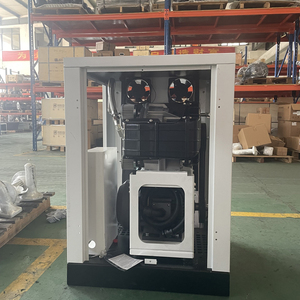 เครื่องอัดอากาศแบบสโครลไร้น้ำมัน ระบบทำความเย็นด้วยอากาศ ควบคุมด้วย PLC มอเตอร์ 3 กิโลวัตต์ ความจุ 0.3 ลูกบาศก์เมตร/นาที - Product Image 1