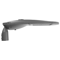 Boîtier en aluminium moulé sous pression, lampadaire électrique, lampadaire LED 80w avec capteur de mouvement pour l'éclairage public