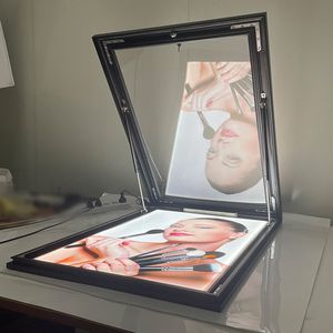 LUZ AL-5560 Boîte à lumière LED simple face pour publicité extérieure Lentille acrylique Installation murale 12V Consommation d'énergie carrée - Product Image 5