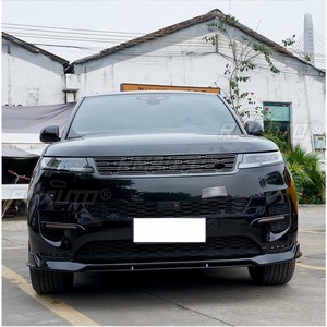 For Range Rover Sport 2023-2025 <b>Car</b> Accessories <b>Car</b> Rear Bumper Lip Splitter <b>Diffuser</b> Spoiler Bumper Guard Protector Body Kit - Product Image 3