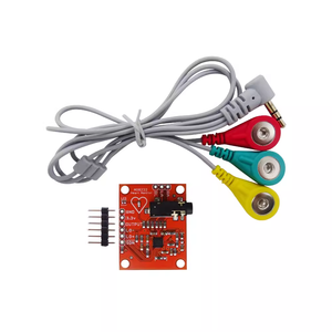 ชุดเซ็นเซอร์ AD8232ใหม่สำหรับการวัดคลื่นไฟฟ้าหัวใจและชีพจร - Product Image 4