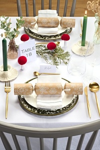 Nhà máy sản xuất bánh nổ Giáng sinh OEM/ODM, bánh nổ hình bông tuyết Kraft 12 chiếc (FSC) - Product Image 2