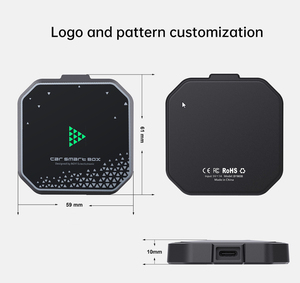 Fullwin phổ xách tay Carplay Adapter với 5GHz Wi-Fi & <span class=keywords><strong>Bluetooth</strong></span> ABS + PC Chất liệu CE/ROHS chứng nhận 1 năm bảo hành - Product Image 2