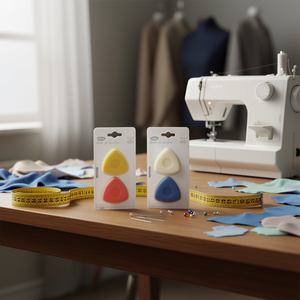 Craie de couture Ilan, 2 pièces, craie triangulaire colorée pour marquage de tissus - Product Image 3