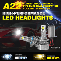 Nueva Bombilla LED para Faros Delanteros H7 9012 de 20000lm, 200W, Plug and Play, IP68 Impermeable, Universal, Alto Lumen, Canbus Sin Errores para Auto