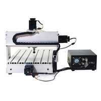 Machine de gravure et de découpe CNC de haute qualité 6040-3 axes/4 axes avec broche 0,8 kW/1,5 kW/2,2 kW et onduleur pour le bois, l'acrylique et le métal