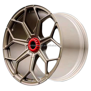 Aro de Llanta de Aleación de Aluminio Estilo LP700 con Bloqueo Central, Ruedas Forjadas para <span class=keywords><strong>Lamborghini</strong></span> Aventador <span class=keywords><strong>SVJ</strong></span> <span class=keywords><strong>Performante</strong></span> Huracán - Product Image 1
